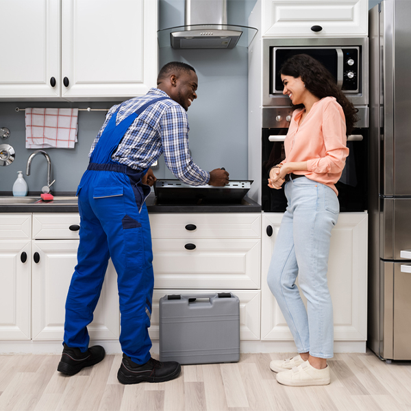 can you provide an estimate for cooktop repair before beginning any work in Harris Ohio